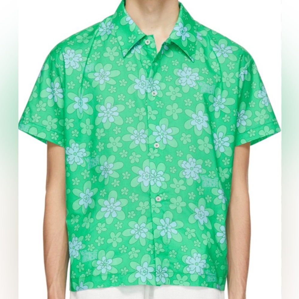 ERL unisex button down shirt